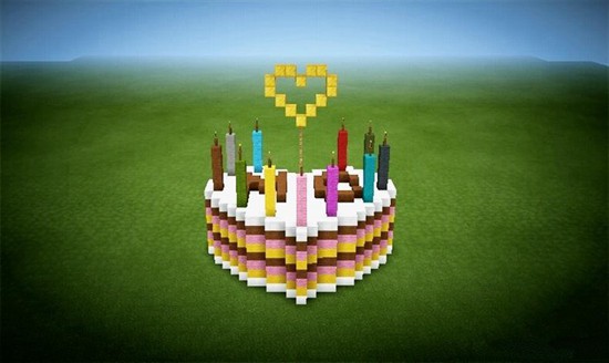 我的世界生日蛋糕教程 生日蛋糕怎么做