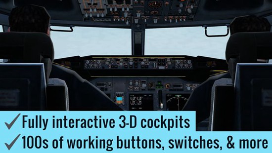 x-plane flight simulator中文版