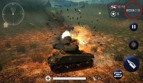 斗殴坦克世界大战中文版下载