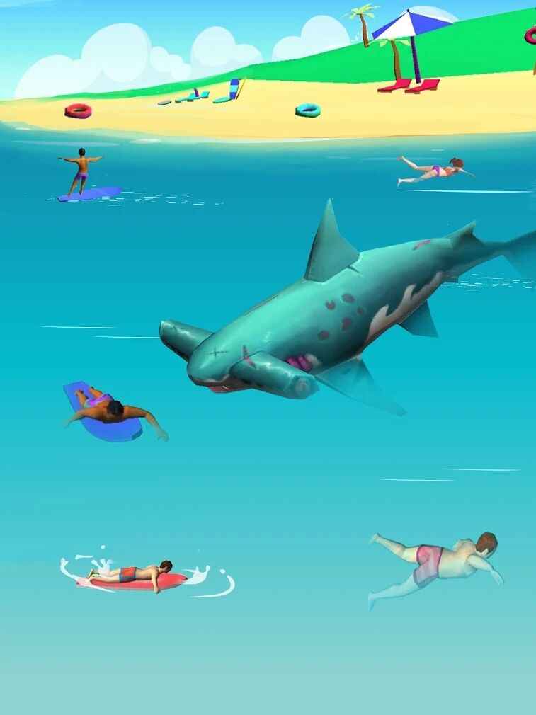 鲨鱼攻击