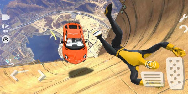 蜘蛛侠汽车驾驶模拟器游戏
