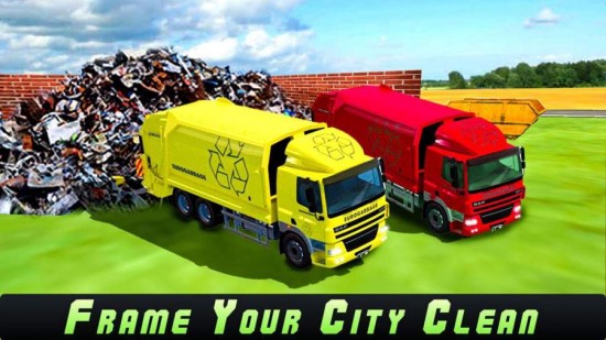 城市垃圾车模拟器免费下载
